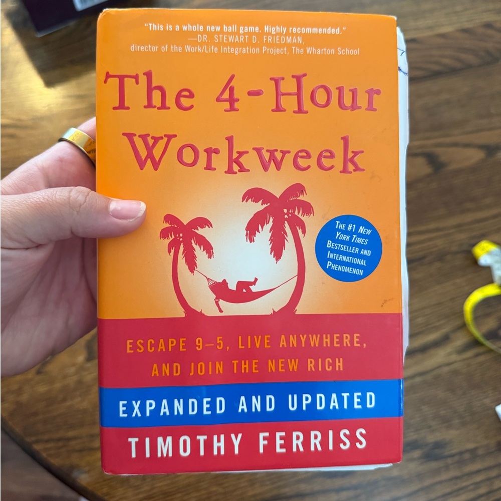 The 4 hour Workweek by Timothy Ferriss